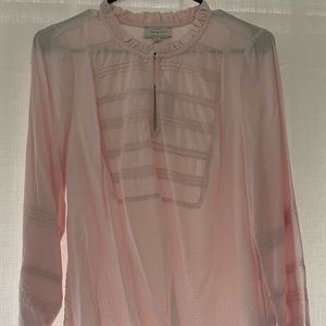 New with tags lucky brand pink blouse